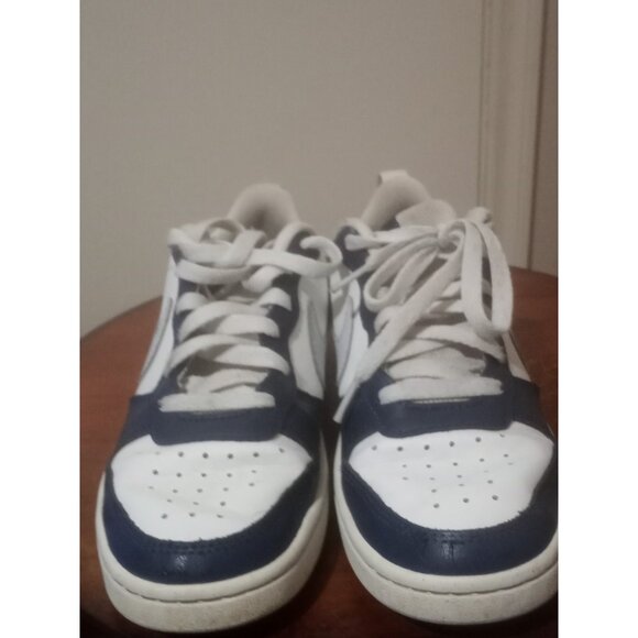 Nike Boys Court Borough Low 2 BQ5448-121 White Casual Shoes Sneakers Size 5Y - Picture 5 of 12